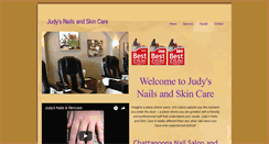 Desktop Screenshot of judysnailsandskincare.com